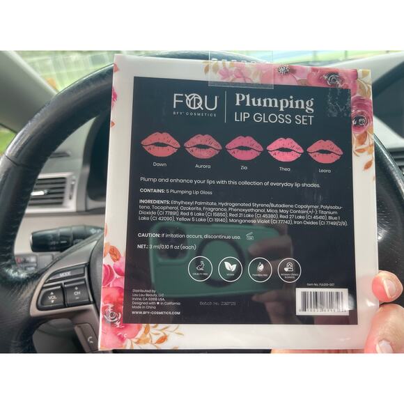 NWT BFY Cosmetics plumping lip gloss - Picture 3 of 3